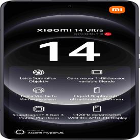 XIAOMI 14 ULTRA 16+512GB DS 5G BLACK OEM